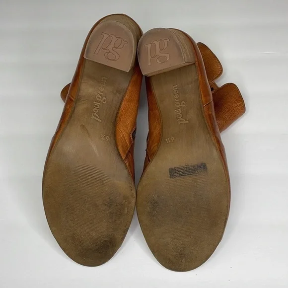 Paul Green camel brown double zip booties size US 9 - Picture 6 of 11